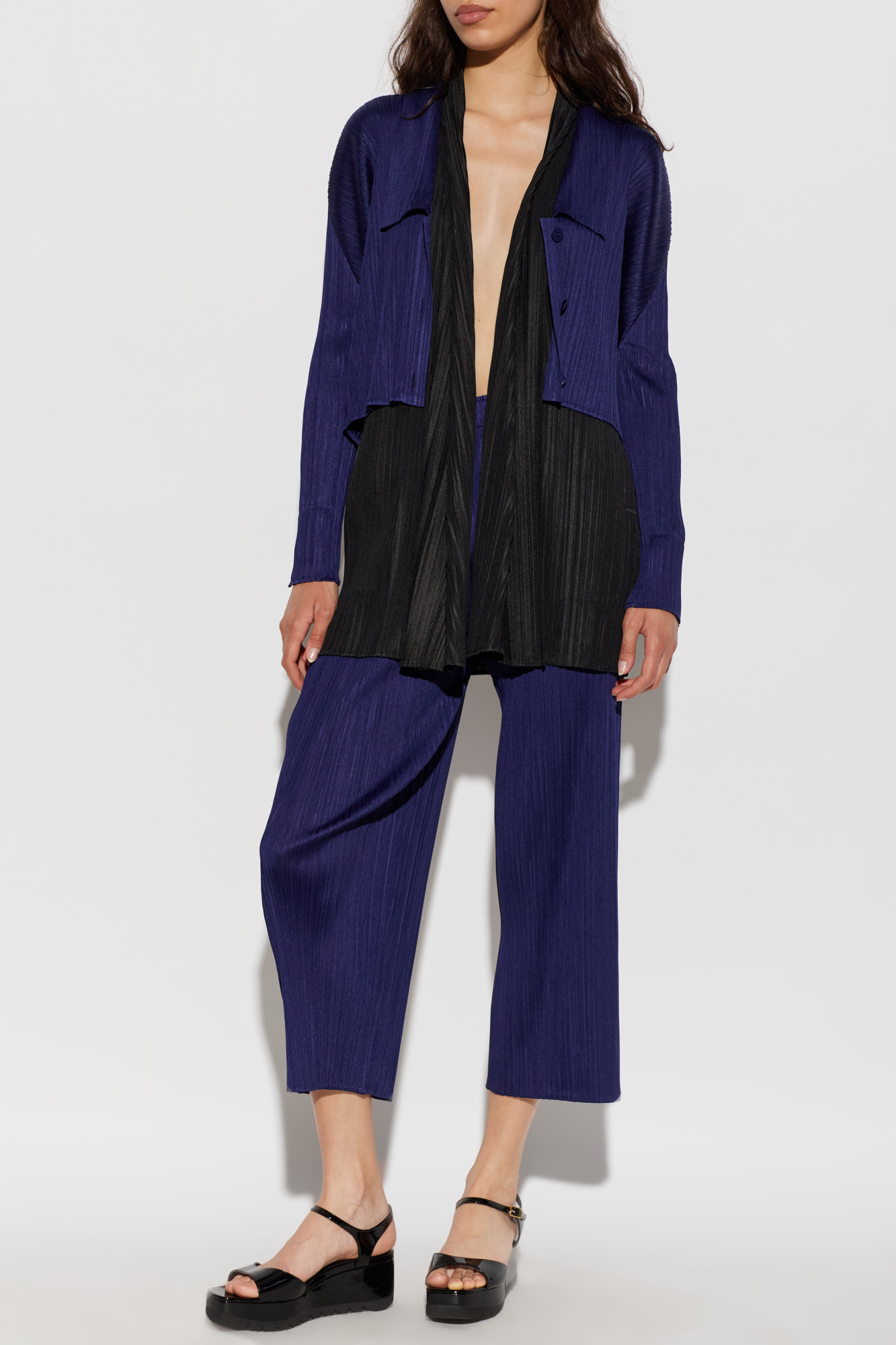Pleats Please Issey Miyake Pleated cardigan | Women's | Vitkac